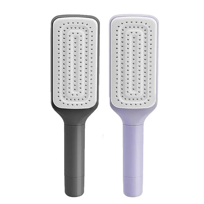 Effortless Self-Cleaning Hair Brush